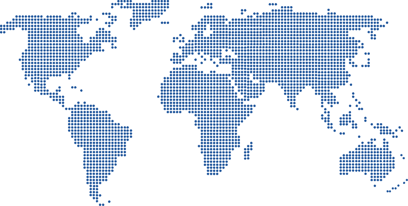 Mapa que ilustra la presencia de Quimix en 10 países de América